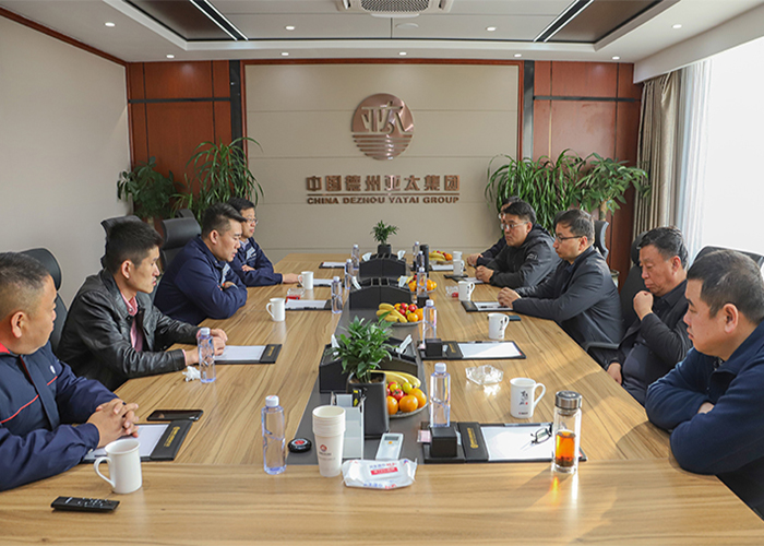 山西省永济市副市长艾买江·依米提一行莅临亚太集团参观考察